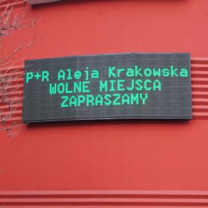 Parking system P+R (Al.Krakowska, Warsaw)